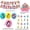 NTZ11, variant on Party Supplies One Piece Birthday Party Supplies and Decorations Set - Includes Tableware Set and Happy Birthday Banner