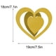 thumbnail image 2 of Fiudx Adornos de Corazón para San Valentín, Románticas Decoraciones Colgantes de Papel, Elegantes Diseños En Rojo y Dorado, Perfectos para Decorar El Hogar o Fiestas, Juego de 16 Piezas, Fáciles de U, 2 of 6