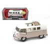 1962 Volkswagen Microbus Orange With Retractable Roof 1/18 Diecast Model Car by Road Signature
