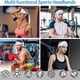 thumbnail image 4 of 3 diademas deportivas para correr al aire libre, fitness, yoga, diadema absorbente del sudor, pañuelos para la cabeza para hombres y mujeres, 4 of 6