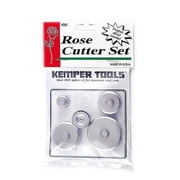 Kemper Tools Rose Cutter Sculpting Tools - .5 to 1.5 inches - 5 piece set