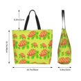 thumbnail image 5 of Rocae Cartoon Turtles 1 for Big Capacity Shoulder Bag with Pockets,Tote Bag for Women Handbag, 5 of 8