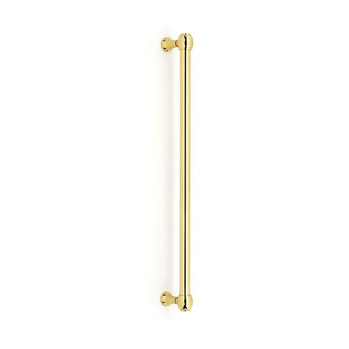Alno D980-12-AE Royale 12" Center To Center Solid Brass Traditional Appliance Handle /