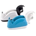 thumbnail image 3 of Dispensador de cinta de escritorio MFZFUKR Portarrollos adhesivo base antideslizante ponderada paquete de 2 azul y blanco FLD-2438, 3 of 8