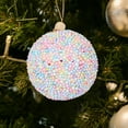 thumbnail image 4 of Christmas Ball Ornaments Set, Foam Xmas Tree Decorations Shatterproof Hanging Ornaments for Holiday Party Wedding Decor, DIY Christmas Craft Supplies for Home Tree Decoration, 4 of 4