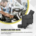 thumbnail image 5 of Windshield Washer Fluid Pump Motor for 2016-2019 98510-2W500 2013-2021, 5 of 5