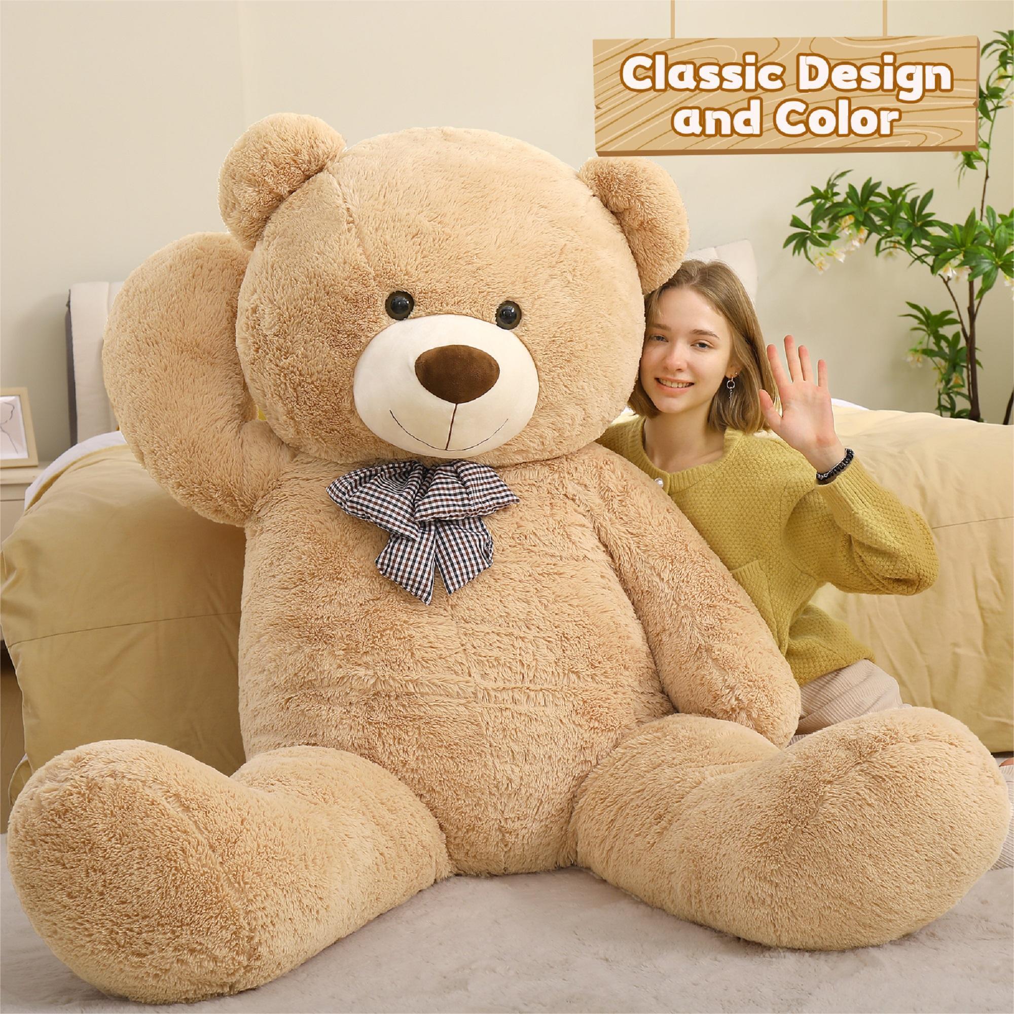 MaoGoLan 6-Foot Giant Teddy Bear Plush, Brown photo 4