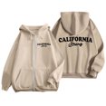 thumbnail image 1 of Style Printed Hooded Jacket for Women with Comfortable Wear and Versatile Daily Use in All Seasons, 1 of 4