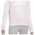 thumbnail image 3 of NIKE Womens Pink Logo Graphic Long Sleeve Crew Neck Sweater Plus 2X, 3 of 3
