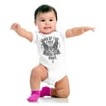 thumbnail image 4 of Land of the Free Because of the Brave Romper Boys or Girls Infant Baby Brisco Brands NB, 4 of 7