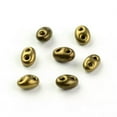 thumbnail image 2 of U8MO 260pcs/20g Czech Glass Tiny Beads 2-Hole Loose SuperDuo Twin Beads Craft 5x3.5mm-Copper Plated, 2 of 2
