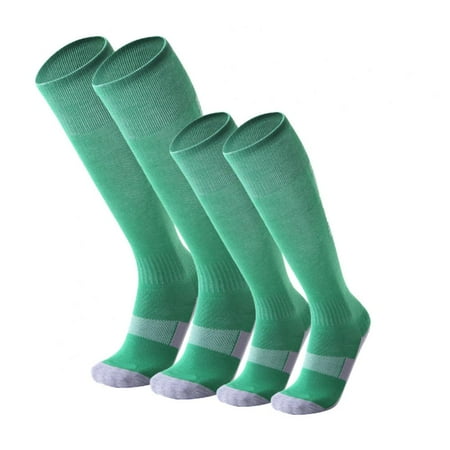 

Soccer Socks for Kids Youth Adult (2 Pairs) Team Sport Knee High Long