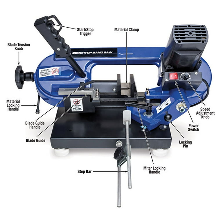 Eastwood Benchtop Metal Cutting Bandsaw