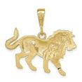thumbnail image 4 of 10K Yellow Gold Charm Pendant Themed 20 mm 31 Lion, 4 of 4