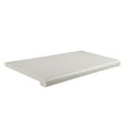 thumbnail image 2 of Econoco DA224W 13 x 24 in. Open Bottom Molded Shelves  White  Pack of 4, 2 of 2