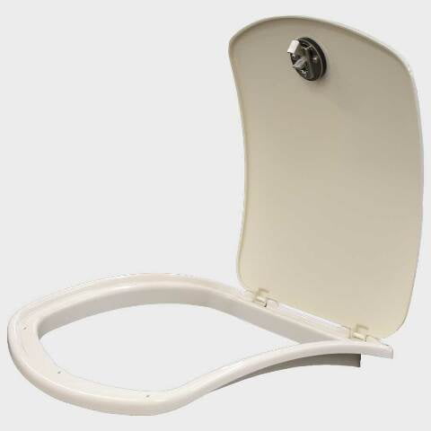 Tracker Boat Curved Hatch Lid 135679 | 15 1/2 x 13 3/8 Inch Plastic