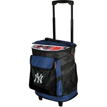 Logo Chair MLB New York Yankees 15" x 16" Rolling Cooler