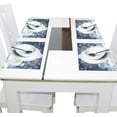 thumbnail image 4 of Ryvnso Placemats Set of 4 Christmas Reindeer Dining Mats Heat-Resistant Non-Slip Washable Table Mat, 4 of 8