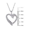 thumbnail image 3 of Everly Women's Diamond and Diamond White Gold Necklace, 3 of 6