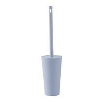 Moocorvic Toilet Scrubber Brush with Holder-Free Standing Stainless Steel Toilet Brushes Including,ClosedScrubber Brush with Stiff Bristles for Deep Cleaning,