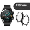 thumbnail image 3 of Estuche de PC para Huawei Watch GT 2 46 mm 2 en 1 Protector de pantalla de parachoques de cubierta de reloj Universal Accesorios Electrónicos, 3 of 9