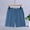 Blue, variant on Girls Volleyball Shorts Comfortable Blue Shorts Elastic Waist Summer Clothes for Girls 5-6 Years