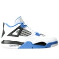 thumbnail image 2 of Nike Mens Air Jordan 4 Retro "Motorsports" White/Game Royal-Black 308497-117, 2 of 6