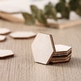 thumbnail image 2 of Shisuyan Blank Hexagon Pieces Beige 100Pack 1.97x1.97in, 2 of 8