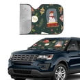 thumbnail image 4 of XMXT Car Sun Shade Windshield, Christmas Snowflake Globe Print Sunshade for Car Windshield Sun Shades for Car SUV Truck, m, 4 of 9