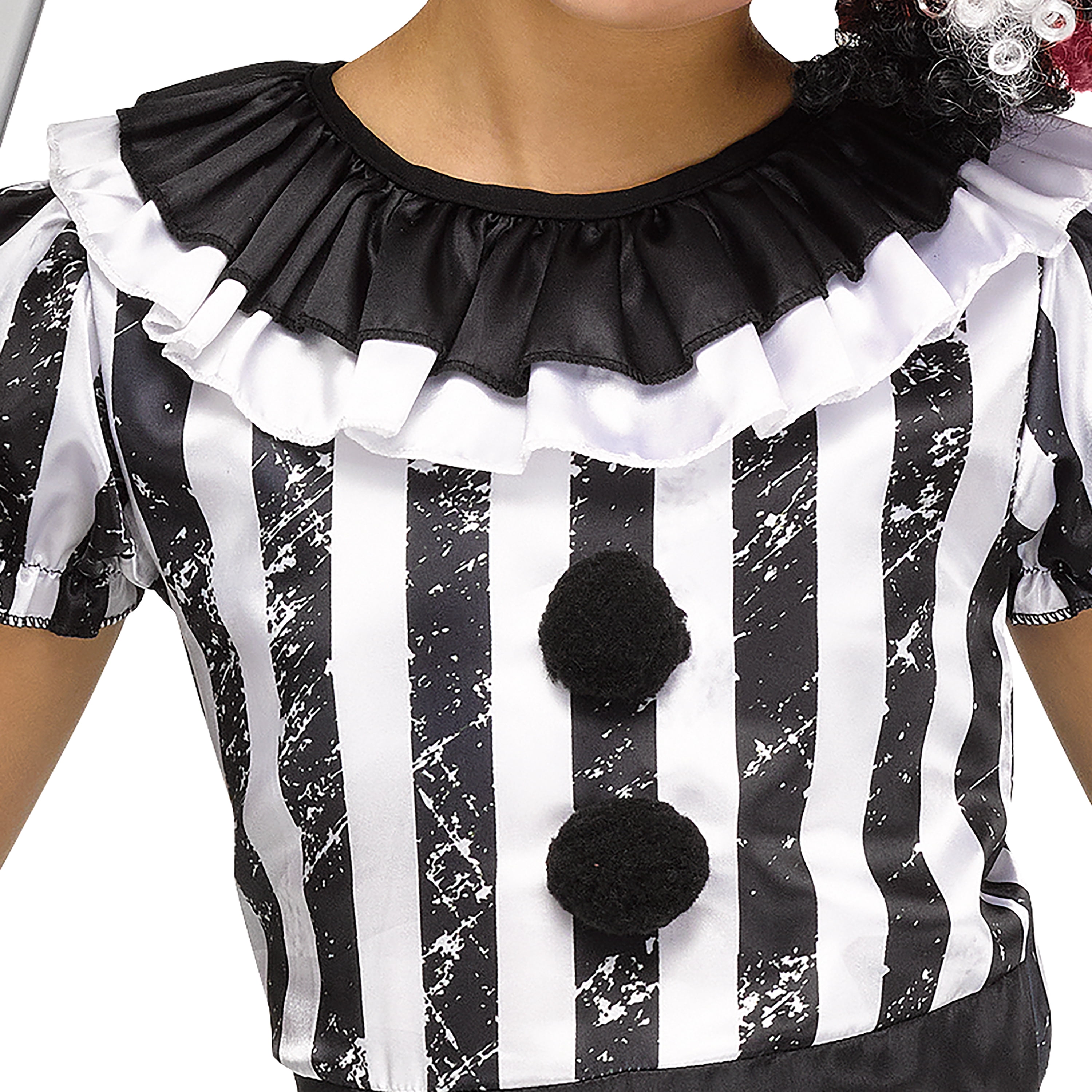 Haunted Harlequin Halloween Costume for Children, Girl's Size XL (14/16), by Way to Celebrate
