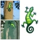 thumbnail image 4 of Escultura de decoración de pared de Gecko Sunnimix regalo de valla de jardín 22x13cm, 4 of 8