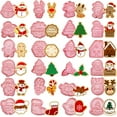 thumbnail image 1 of 24 pieces Christmas cookie molds, stamp cookie baking tools, embossed cookie molds, practical 24 pieces Christmas cookie molds, stamp cookie baking tools, embossed cookie molds, 1 of 5