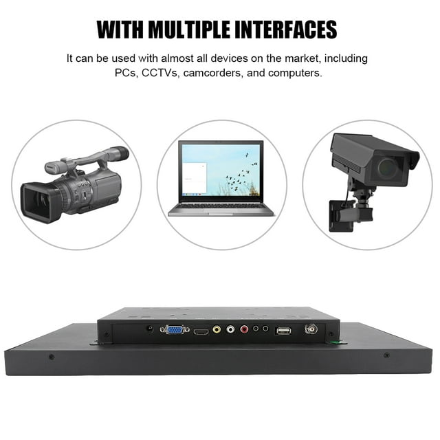 Écran HD Résistant Tactile Facile à Utiliser pour PC TV US,EU,UK,au