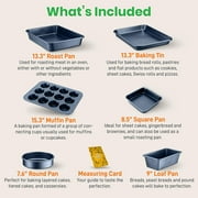 Kitchenware Pots & Pans Set – High-qualified Basic Kitchen Cookware Set, Non-Stick (20-Piece Set)