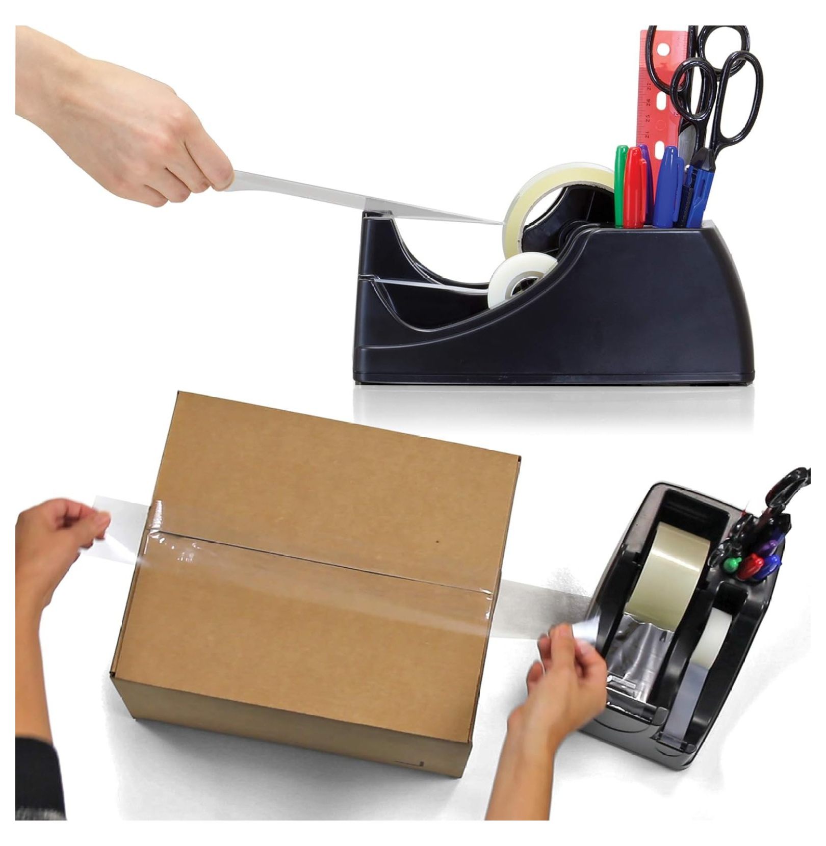 OIC96690 - OIC Heavy-duty 2-in-1 Tape Dispenser