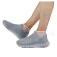 thumbnail image 5 of Fundas de silicona para zapatos, fundas para zapatos, botas de lluvia, reutilizables, fáciles de llevar para mujeres, hombres, niños Zapatos - Cubrezapatos impermeables Ormromra HMJM388-2, 5 of 5