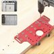 thumbnail image 4 of 2in1 Door Handle Shelf Pin Drilling Guide Jig Woodworking A, 4 of 5
