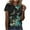 Multicolor#51, variant on JTZGDY Plus Size Tops for Women Vintage Floral Printed Summer Short Sleeve Basic Crewneck Graphic T-Shirts Loose Oversized Dressy Casual Tunic Blouse Multicolor#04 L
