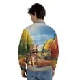 thumbnail image 5 of Goodbye Summer French Bulldog Hello Fall Time for School All Over Print 3D Baseball Jacket Dog Lover Gifts Bomber Jacket Softball - 02014, 5 of 6