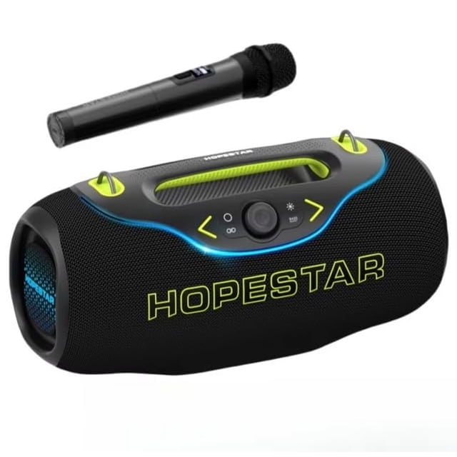 Parlante Bluetooth WorryFree Gadgets 200W con luces RGB y micrófono