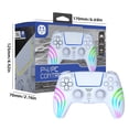 thumbnail image 1 of Mando inalámbrico Compatible con Bluetooth mando a distancia de doble vibración para PS4, 1 of 8