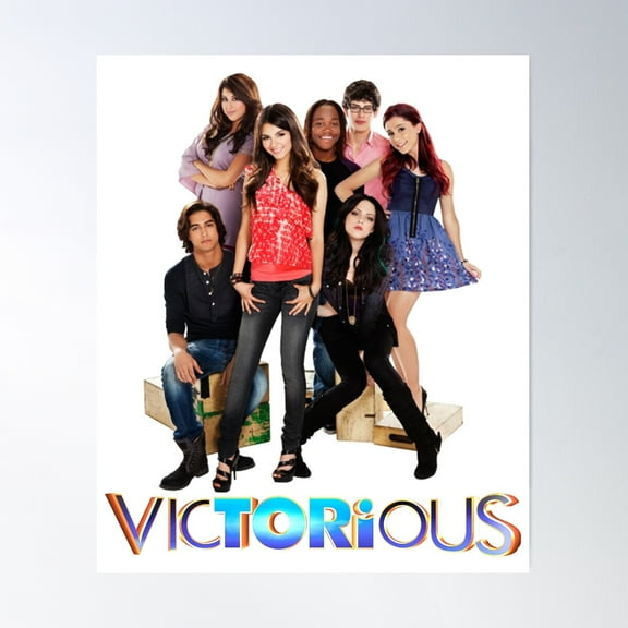 Victorious Poster Wall Art, Modern Wall Decor For Living Room Bedroom, 12x18 UNFRAMED