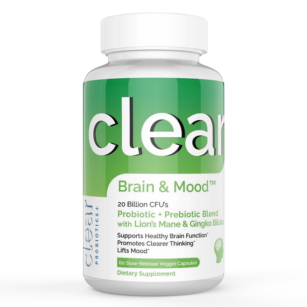 Clear Probiotics Brain and Mood Brain Fog Brain Cell Generation and