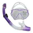thumbnail image 2 of Neinkie Dry Snorkel Set for Adults with Camera Mount, Anti-Fog Panoramic Wide View Scuba Snorkel Mask, Diving Mask with Dry Top Snorkel, 2 of 7