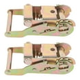thumbnail image 2 of Ratchet Buckle, Ratchet Tie Down Buckle 2500kg High Pulling Capacity 2PCS  Compatibility Rugged Stable  for Motorcycles, 2 of 7