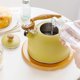 thumbnail image 4 of Tetera 2.5L Cipaher Tea Kettle for Stove Top and Induction Stove Amarillo Tetera de Acero Inoxidable para Estufa, 4 of 5