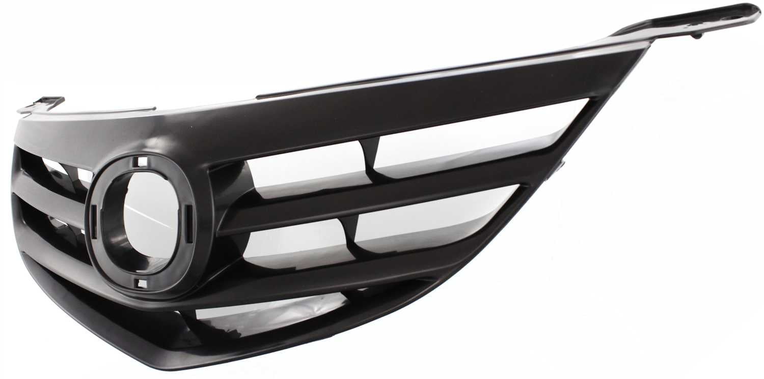 Grille Assembly Compatible With 2004-2006 Mazda 3 Sedan Black Shell and Insert