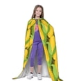 thumbnail image 4 of Honeii Corn 1 Print Poncho Cape, Cloak Coat, Snuggly Hooded Wearable Blanket, Hooded Cape For Teenagers,Halloween Costumes-Large, 4 of 7