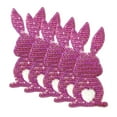 thumbnail image 2 of parches para planchar con purpurina para sudadera, parche bordado con lazo lateral, bonitos apliques de lentejuelas, parches de tela para coser, accesorios decorativos brillantes para bricolaje, bonit, 2 of 7