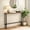 Rustic Brown-1PCS, variant on BAYUELSWU 39.4" Narrow Console Table with Charging Station, Behind Couch Table with 4.9ft Extension Cord, 5.9"D Skinny Sofa Entryway Table for Living Room, Hallway (2PCS,Black)